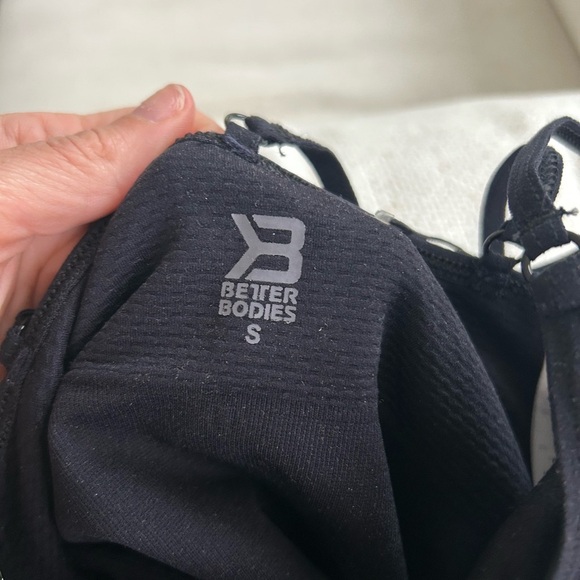 NWT Better Bodies Astoria Seamless Bra - Black - Picture 9 of 10